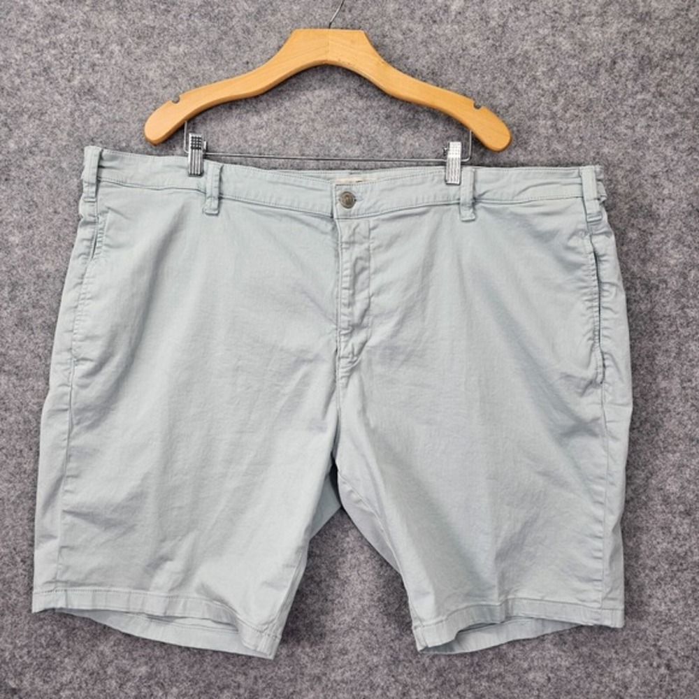 Preppy Chino Shorts Mens 48x8 MAVI JEANS Stone Gray Cropped Stretch Normcore Big